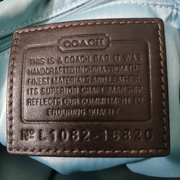 Coach Shoulder Bag - Kristin with Signature Monogram - Picture 4 of 13